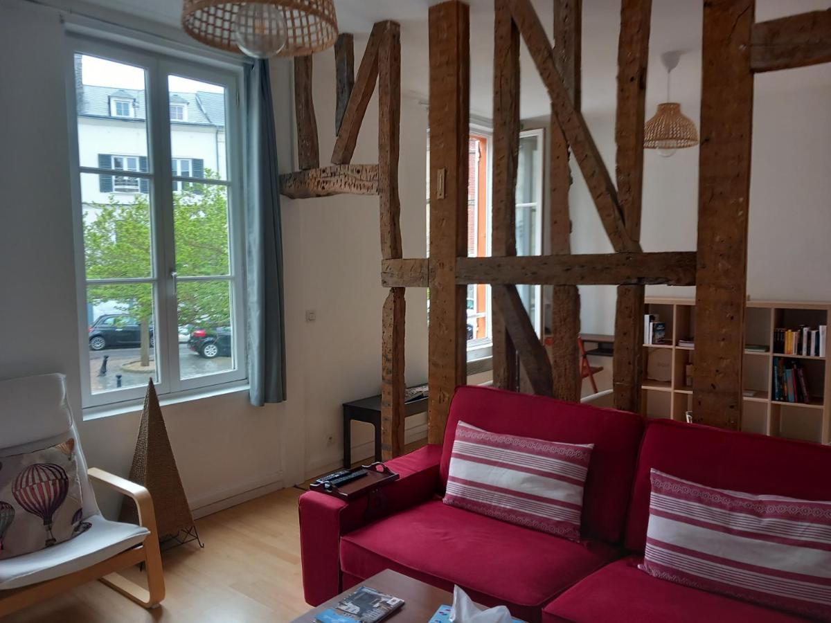 Apartament Le Leon Honfleur Zewnętrze zdjęcie