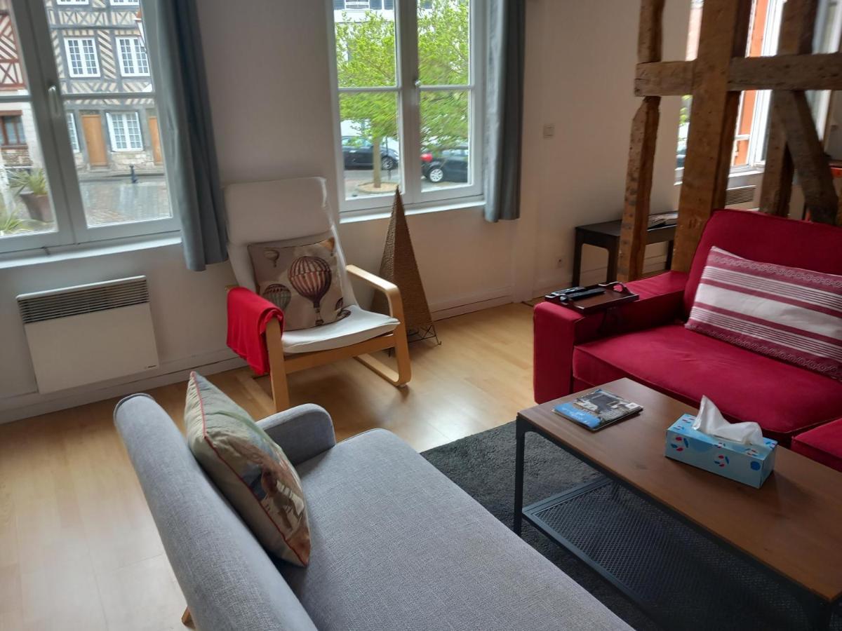 Apartament Le Leon Honfleur Zewnętrze zdjęcie