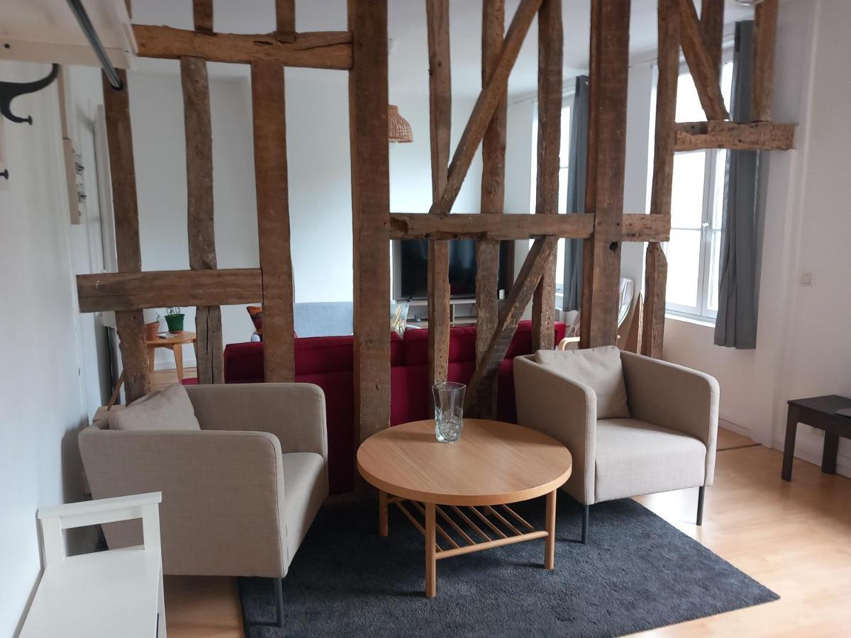 Apartament Le Leon Honfleur Zewnętrze zdjęcie