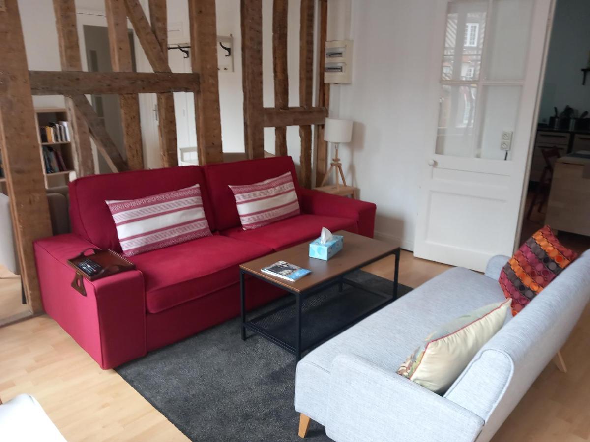 Apartament Le Leon Honfleur Zewnętrze zdjęcie