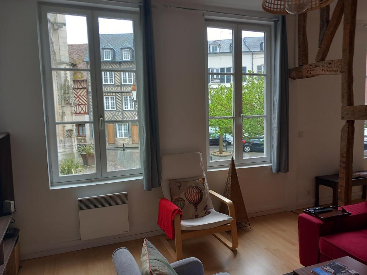 Apartament Le Leon Honfleur Zewnętrze zdjęcie