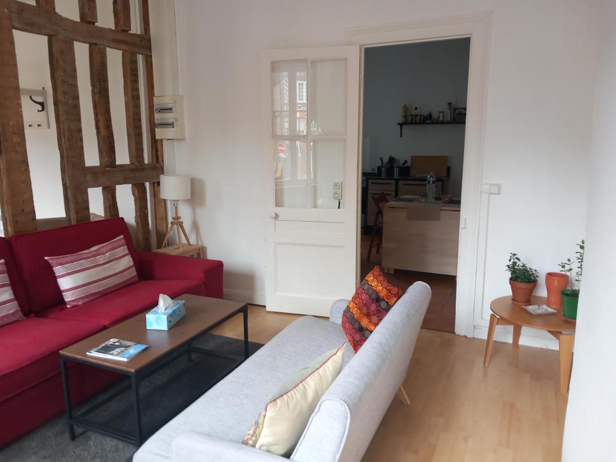 Apartament Le Leon Honfleur Zewnętrze zdjęcie