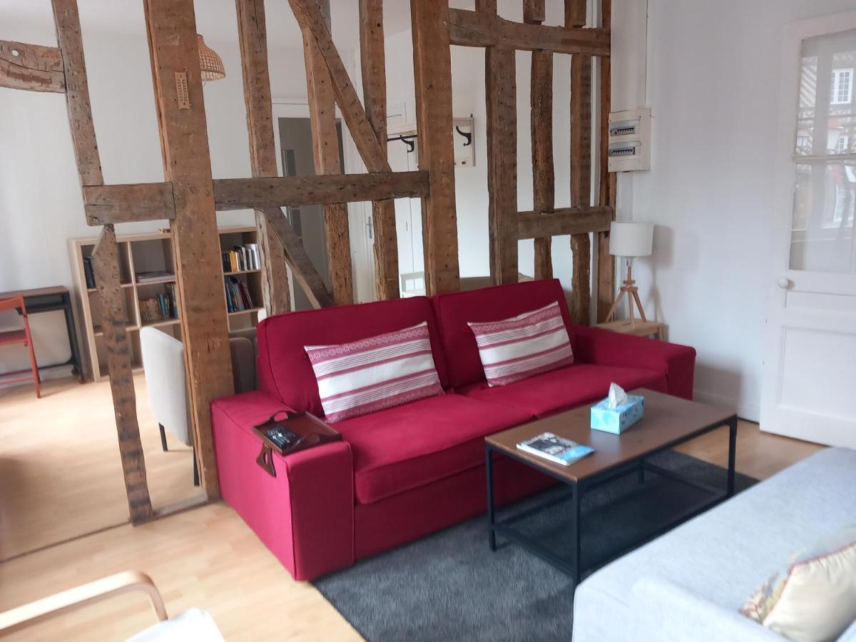 Apartament Le Leon Honfleur Zewnętrze zdjęcie